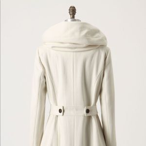 Anthropologie Runway Lapel Coat